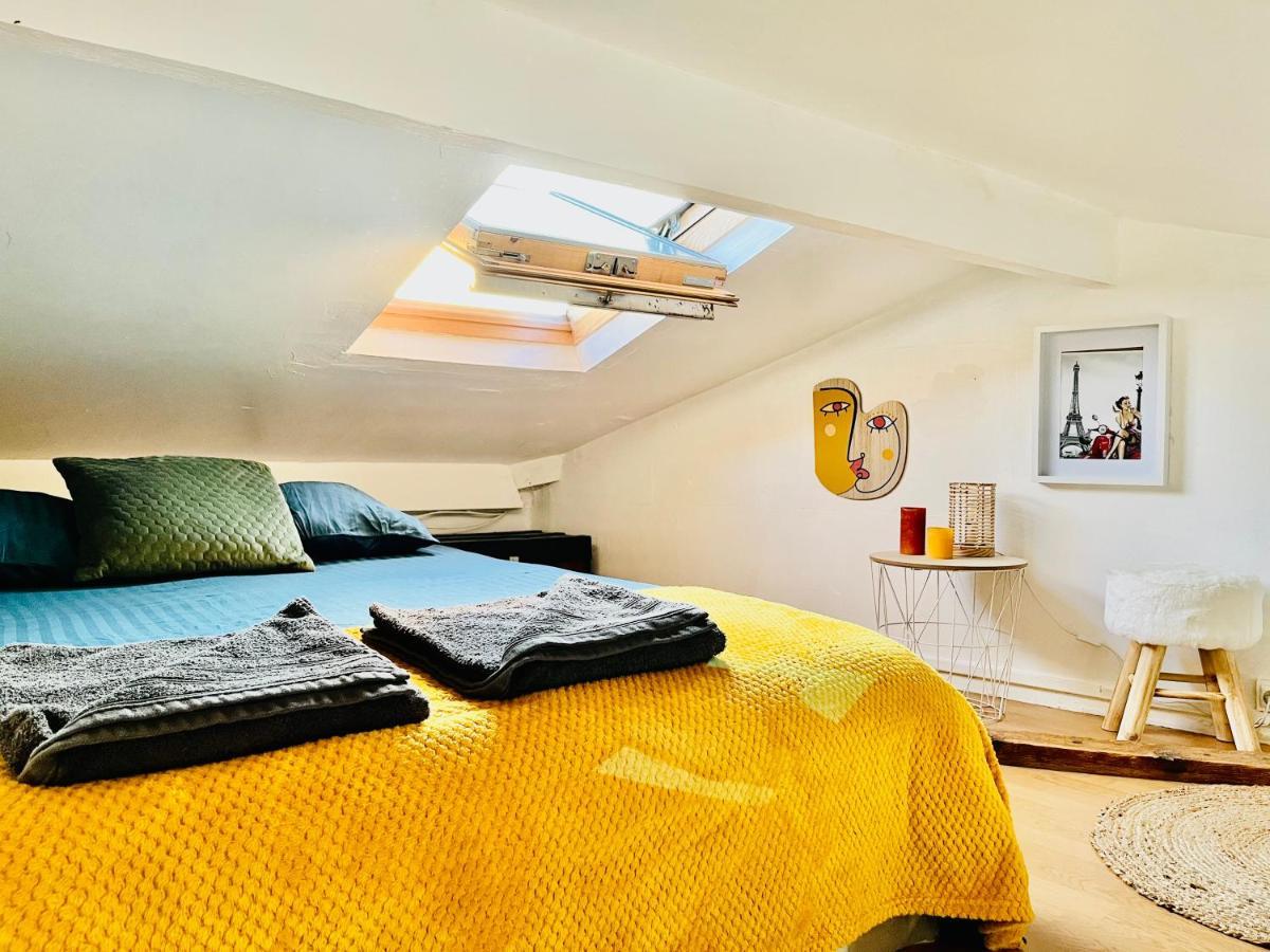 Appartamento Parc Buttes Chaumont - Studio Mezzanine Parigi Esterno foto