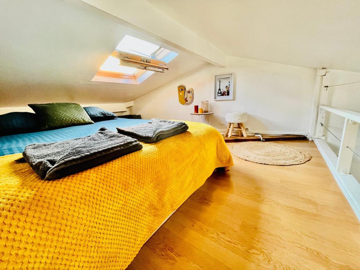 Appartamento Parc Buttes Chaumont - Studio Mezzanine Parigi Esterno foto